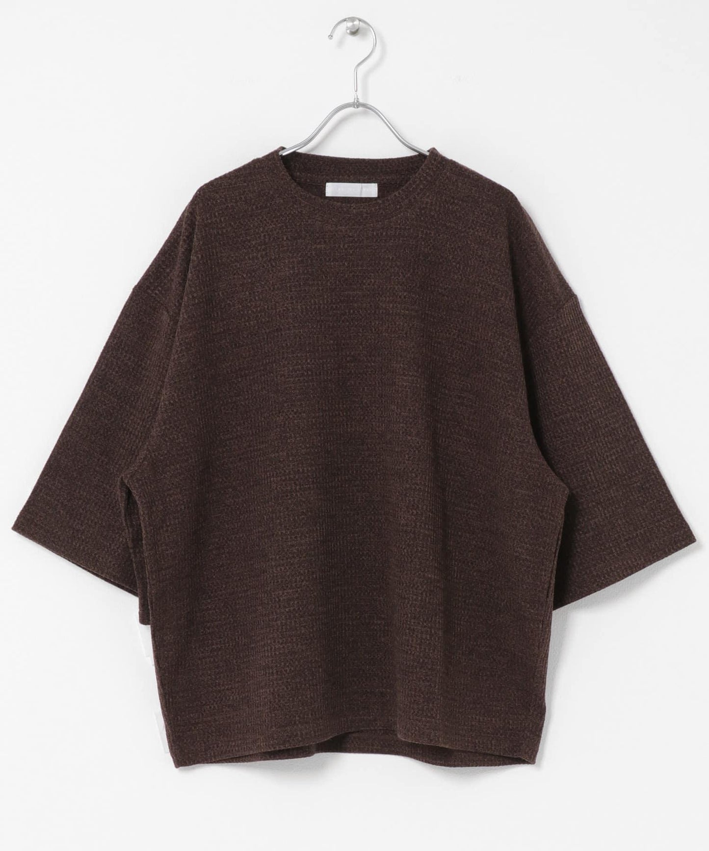 軟質寬鬆華夫格T恤