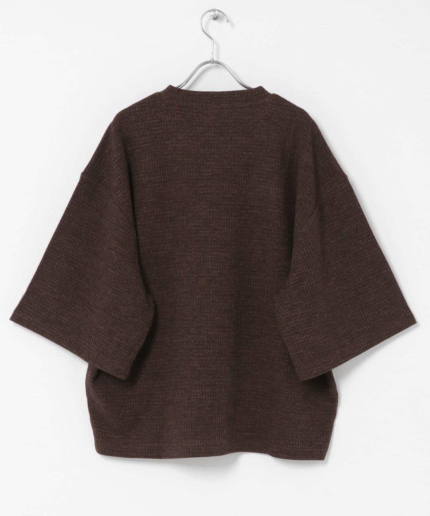 軟質寬鬆華夫格T恤