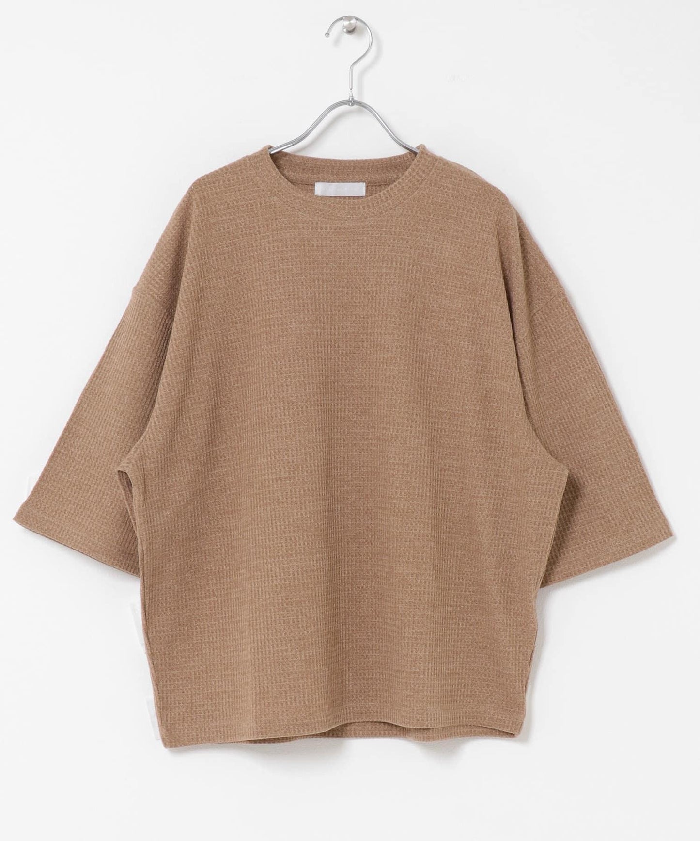 軟質寬鬆華夫格T恤