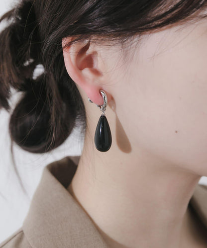 水滴造型耳環