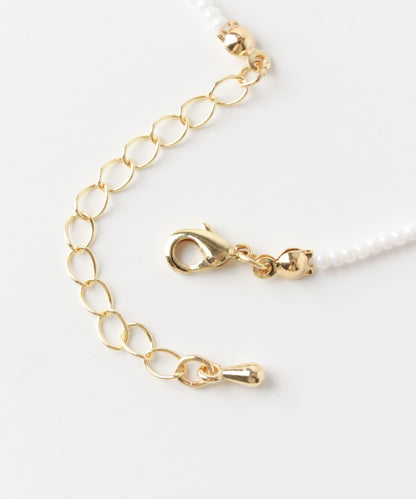 珍珠珠串雙套裝項鍊