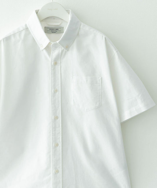 抗菌牛津佈扣領短袖襯衫