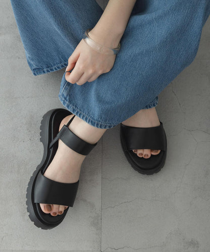 輕量雙綁帶涼鞋