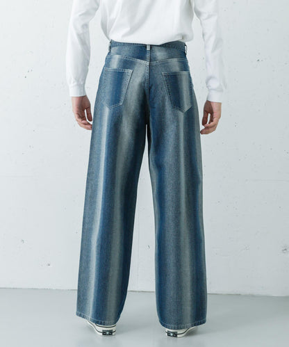 REVERBERATE GRADATION DENIM PANTS 牛仔褲