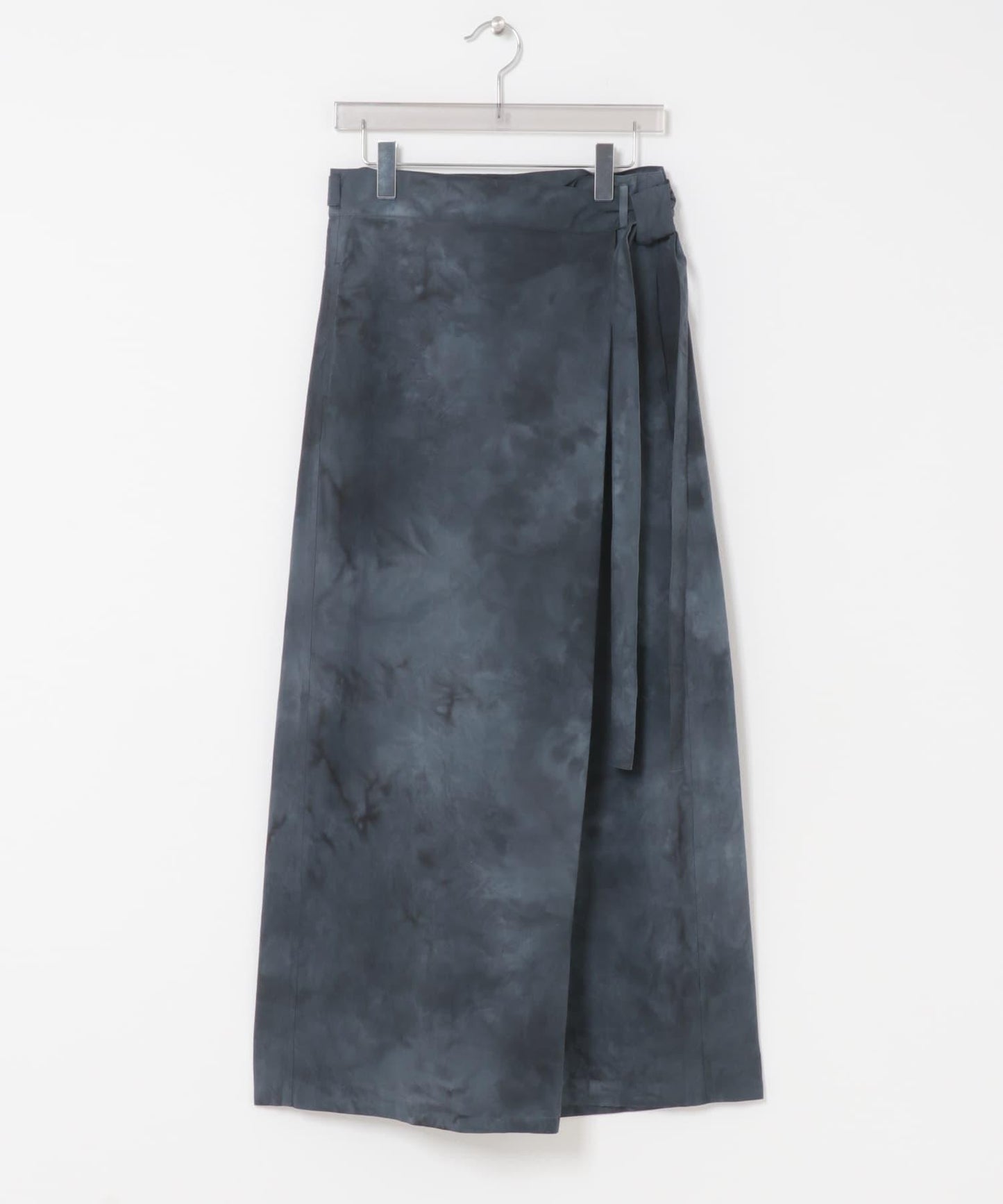 HAND-DYED WRAP PANTS