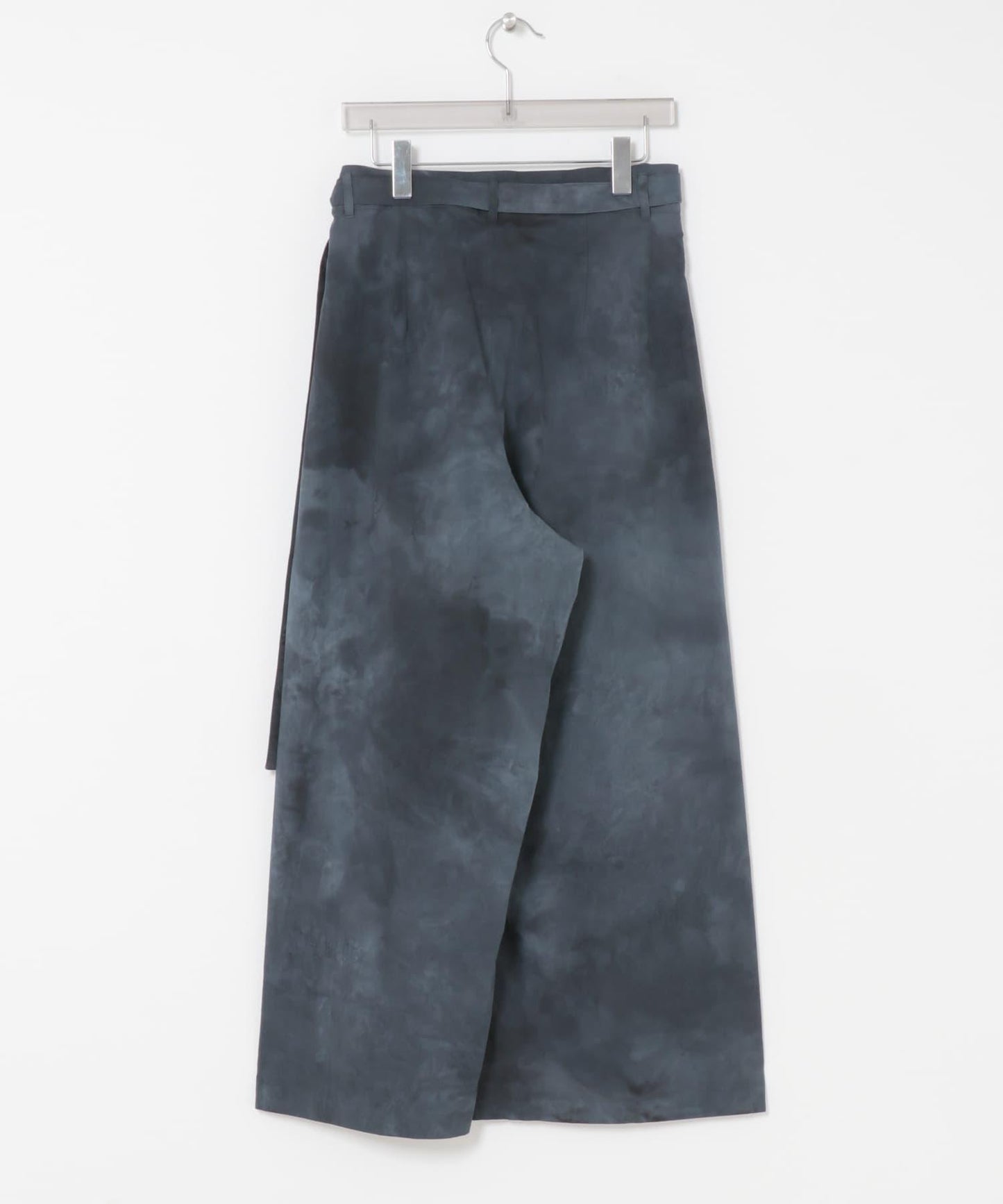 HAND-DYED WRAP PANTS
