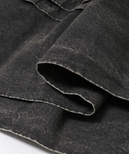 GANNI 成衣染色 荷葉邊設計 襯衫