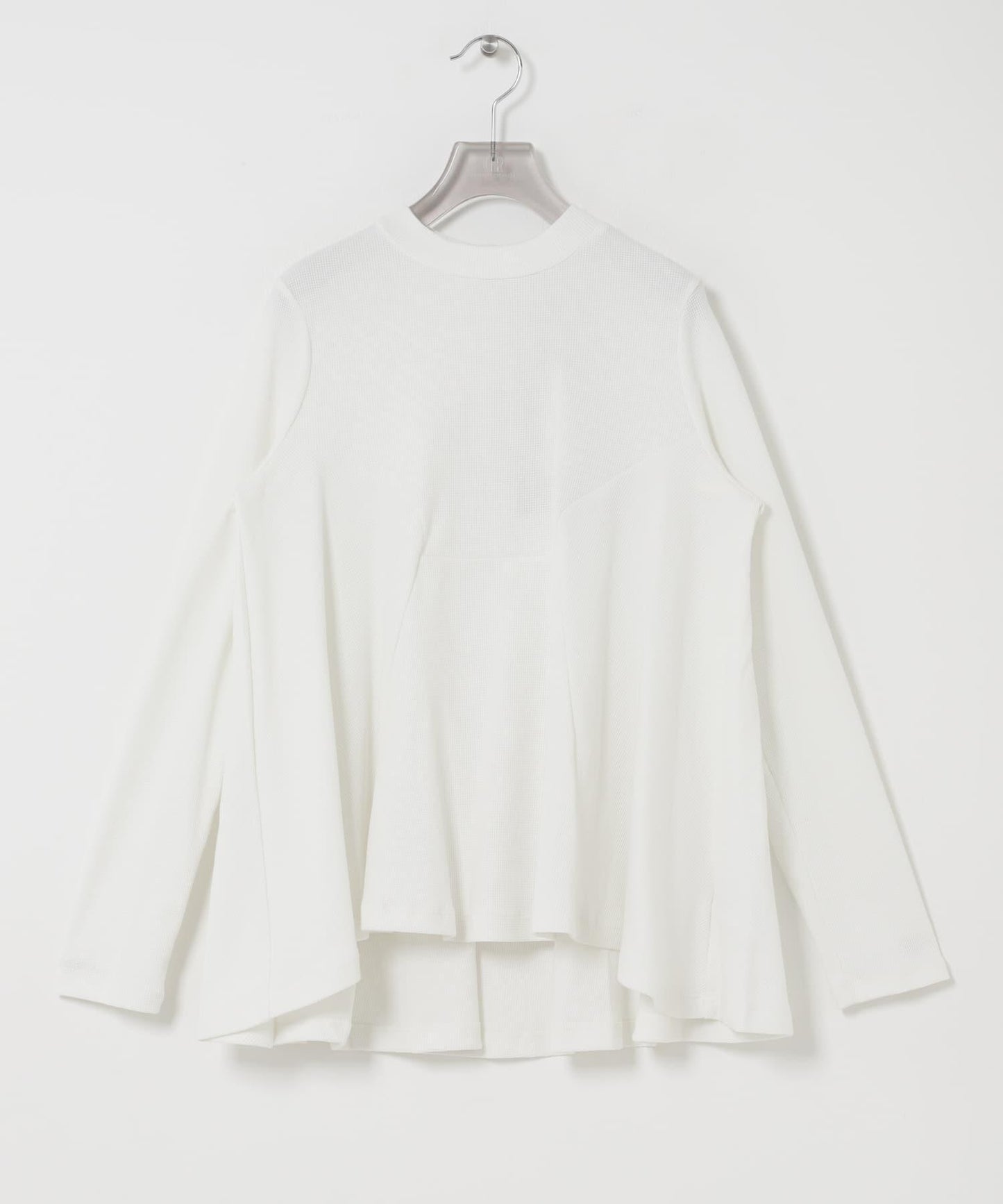 NEW BALANCE NB GREY 荷葉擺設計 長袖上衣