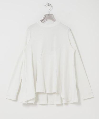 NEW BALANCE NB GREY 荷葉擺設計 長袖上衣