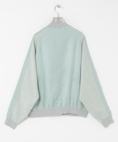 REMI RELIEF 仿麂皮插肩拉鍊夾克