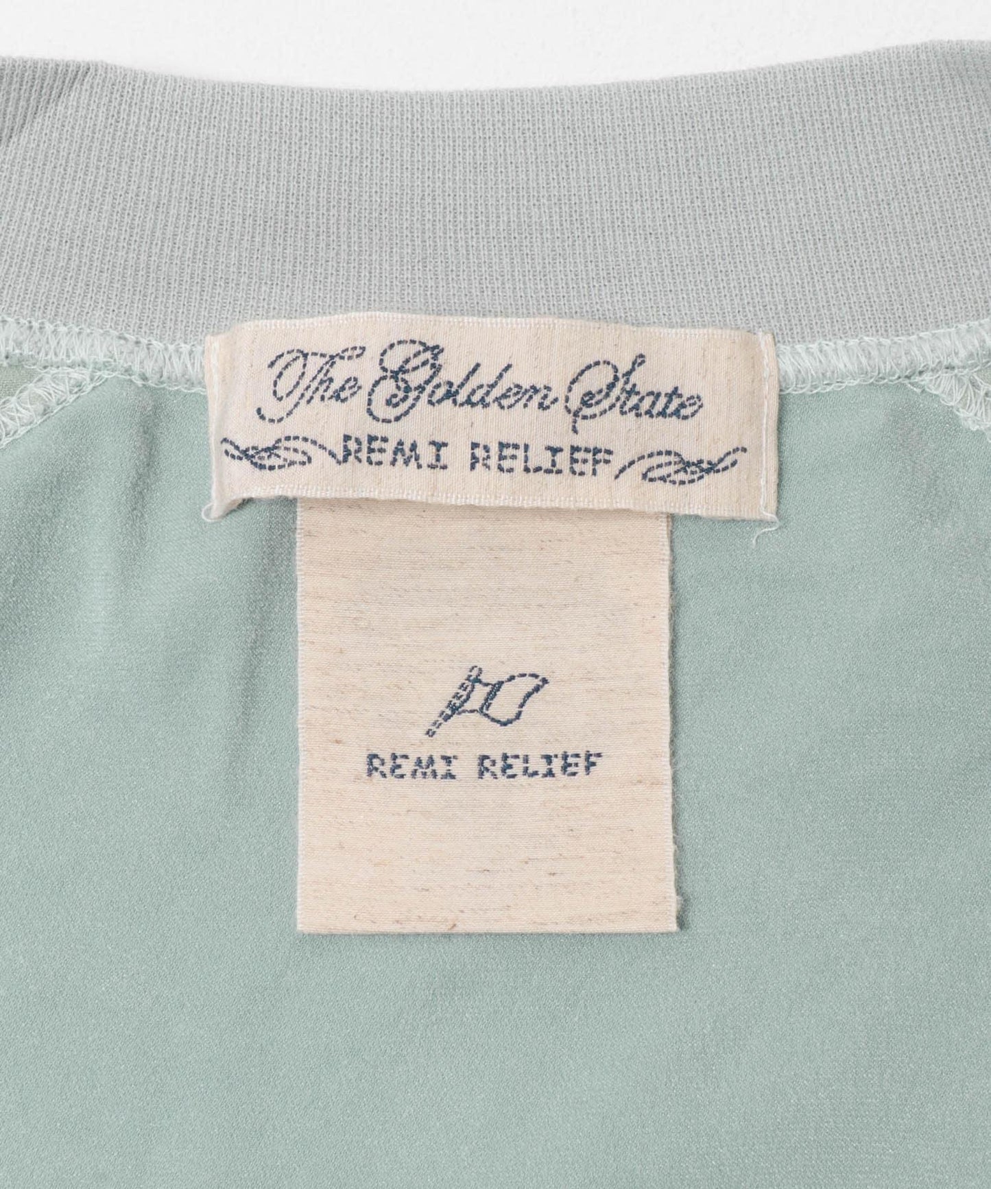 REMI RELIEF 仿麂皮插肩拉鍊夾克