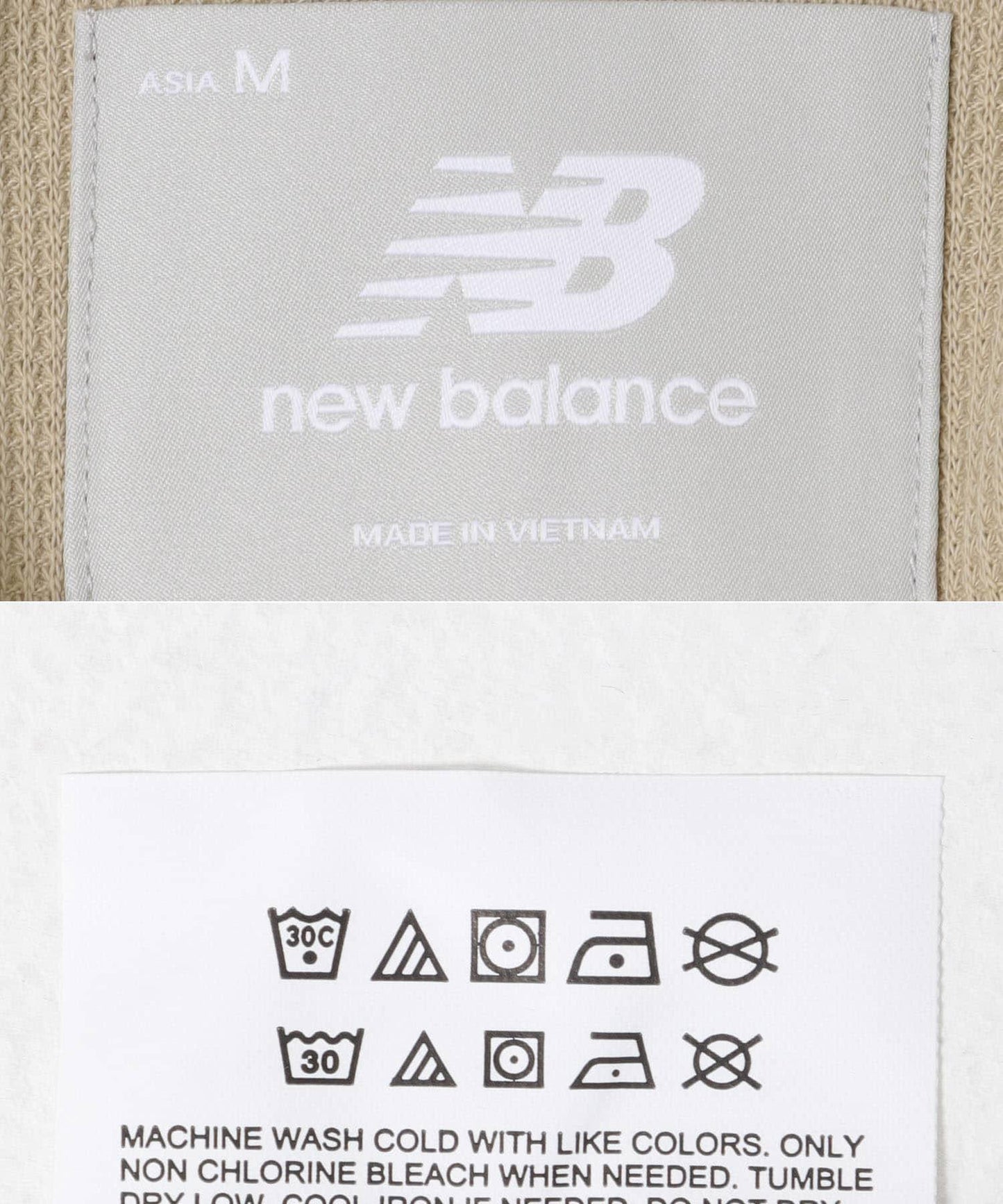 NEW BALANCE NB GREY 荷葉擺設計 長袖上衣
