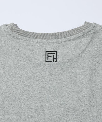 6盎司 前幅Logo印花 後背印花 圓領 PRINT BURGER T恤