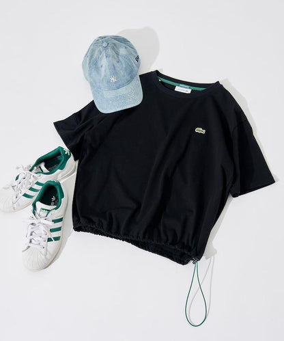 聯名款 抽繩設計 圓領 短袖T恤