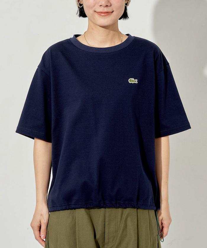 聯名款 抽繩設計 圓領 短袖T恤