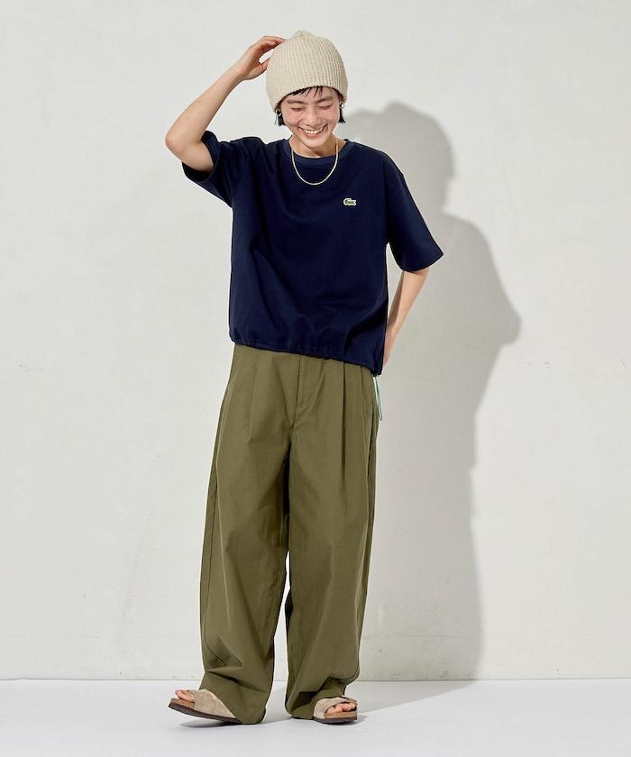 聯名款 抽繩設計 圓領 短袖T恤