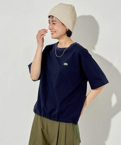 聯名款 抽繩設計 圓領 短袖T恤