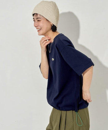 聯名款 抽繩設計 圓領 短袖T恤