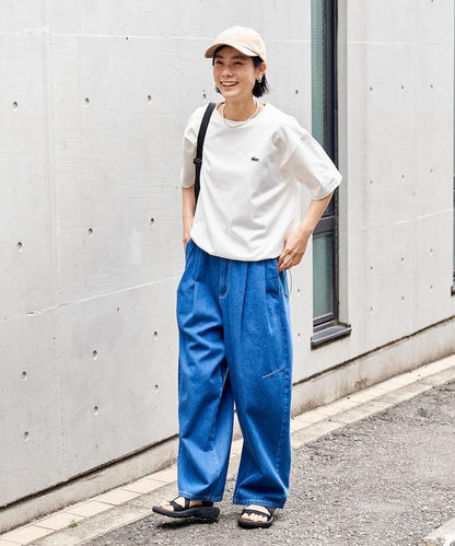 聯名款 抽繩設計 圓領 短袖T恤