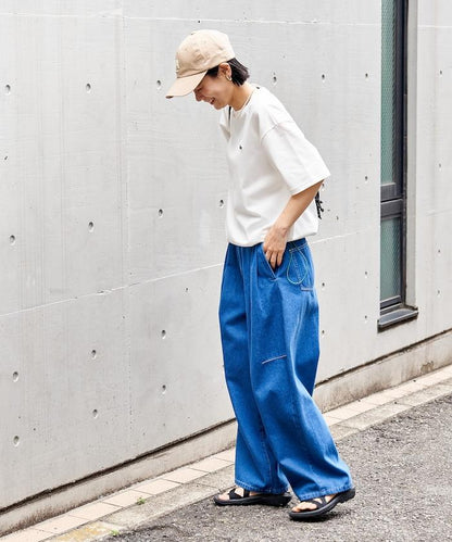 聯名款 抽繩設計 圓領 短袖T恤