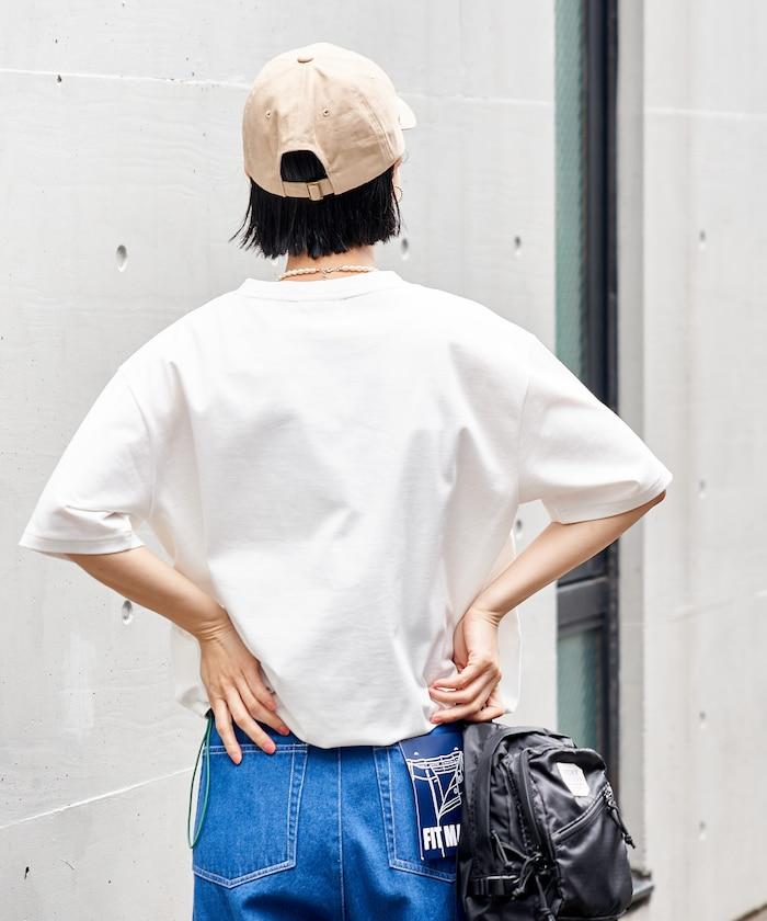 聯名款 抽繩設計 圓領 短袖T恤