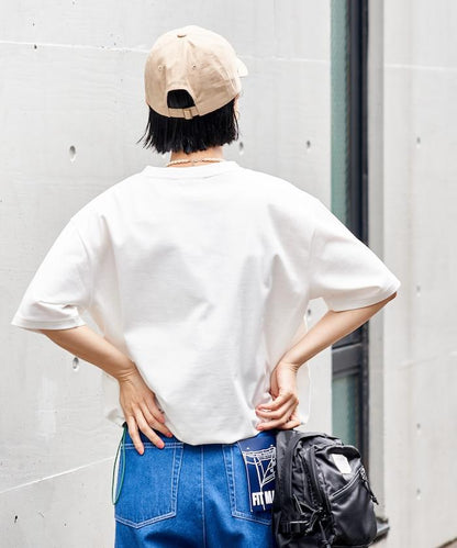 聯名款 抽繩設計 圓領 短袖T恤