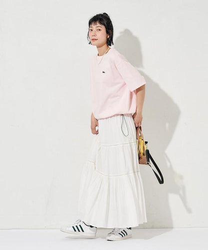 聯名款 抽繩設計 圓領 短袖T恤