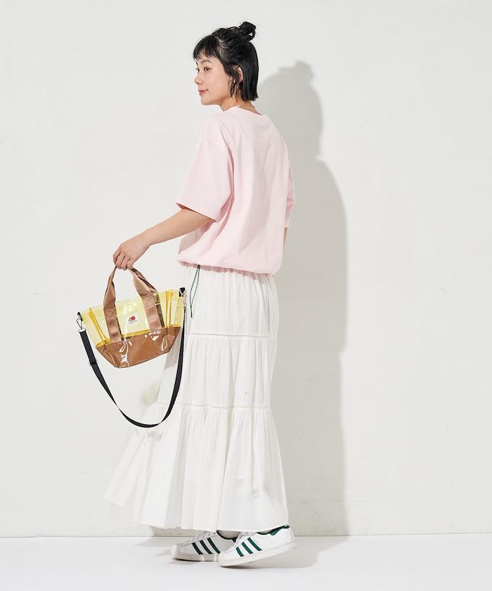 聯名款 抽繩設計 圓領 短袖T恤