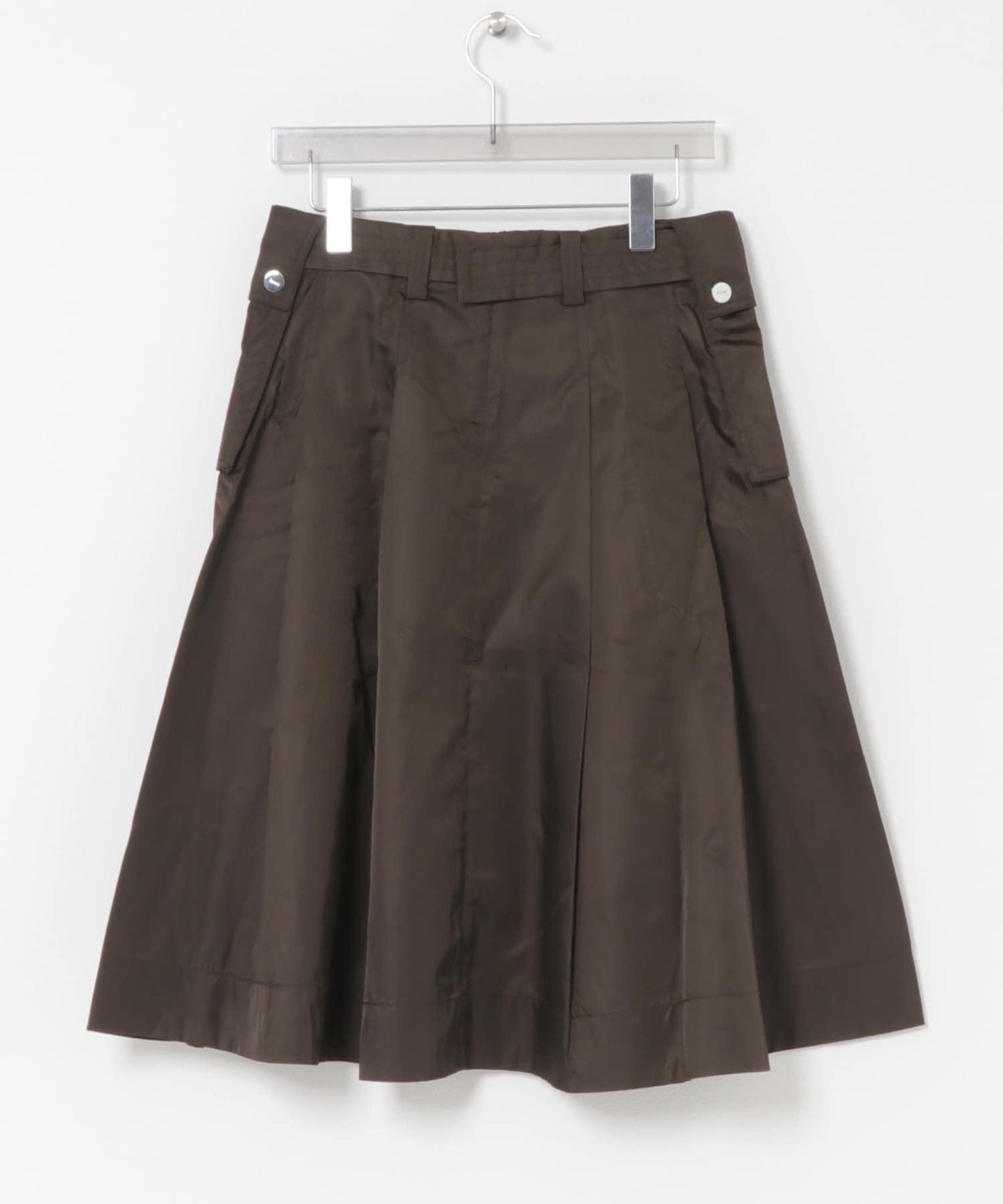 GANNI DUCHESSE NYLON POCKET SKIRT 半身裙