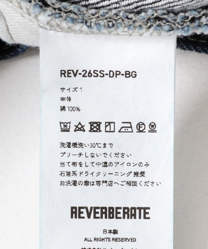 REVERBERATE DENIM PANTS 牛仔褲