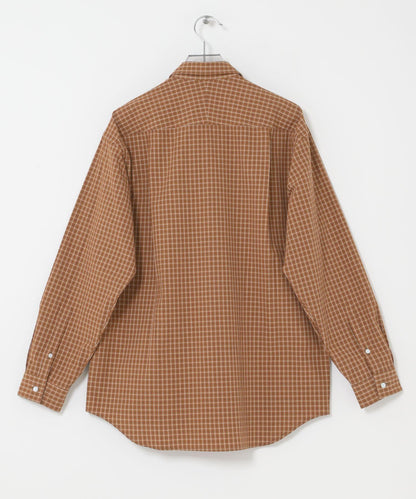 FUJI COTTON CHECK SHIRTS 格紋棉質襯衫