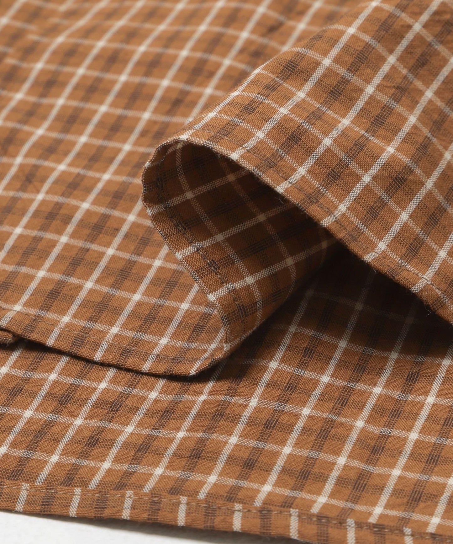 FUJI COTTON CHECK SHIRTS 格紋棉質襯衫