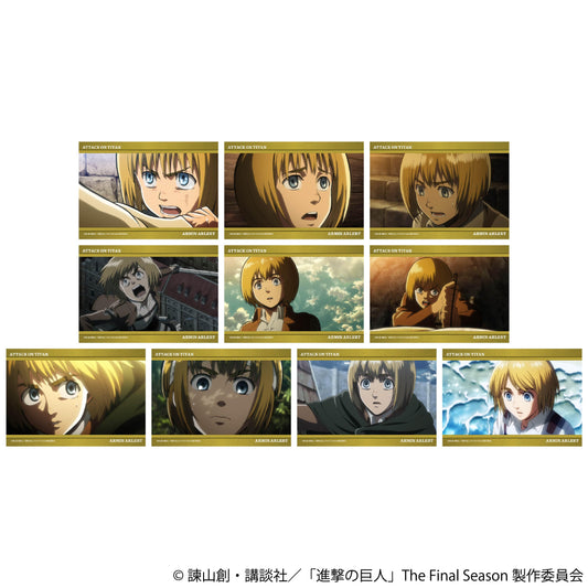 《進擊的巨人》 寫真卡系列 アルミン 寫真卡 BOX套裝5包入
