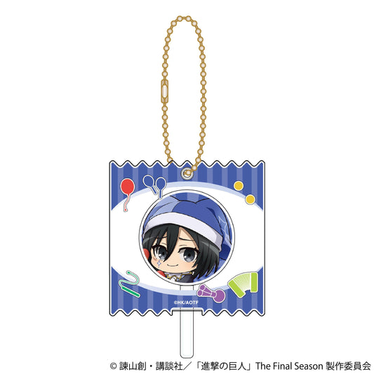 《進擊的巨人》 ミカサ 鑰匙扣 迷你角色小丑款