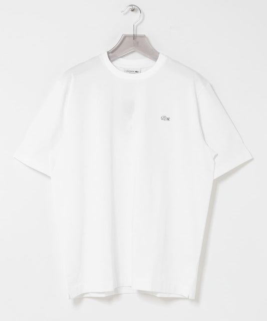 LACOSTE 輪廓鱷魚圖案 圓領T恤