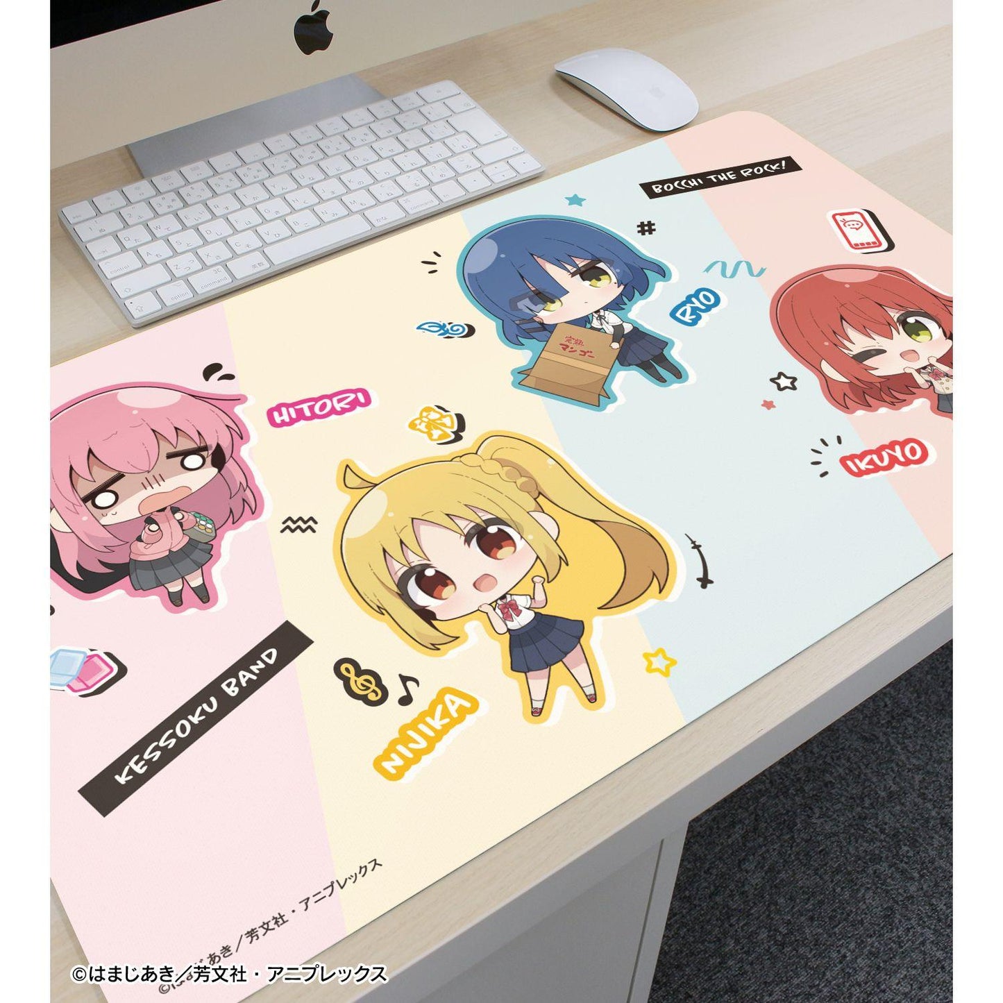 《孤獨搖滾!》 Muran插畫系列 制服ver. 集合 多功能桌墊