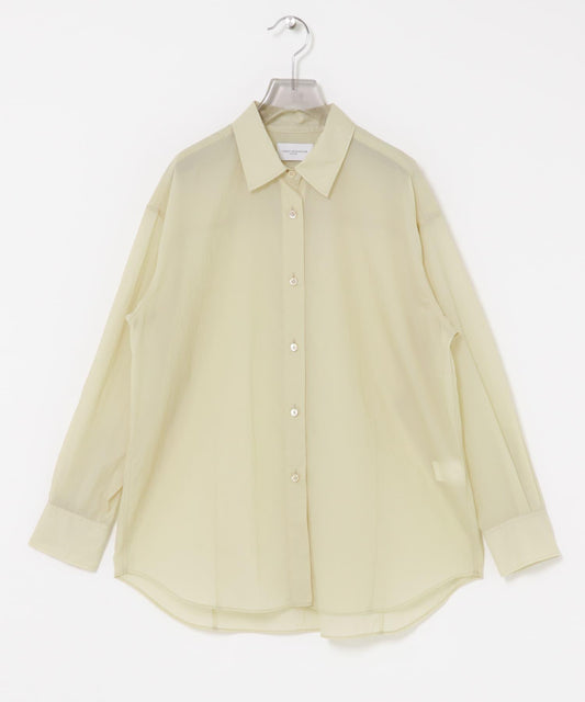 輕薄透視 new basic 《AIR》 SHEER SHIRTS 襯衫