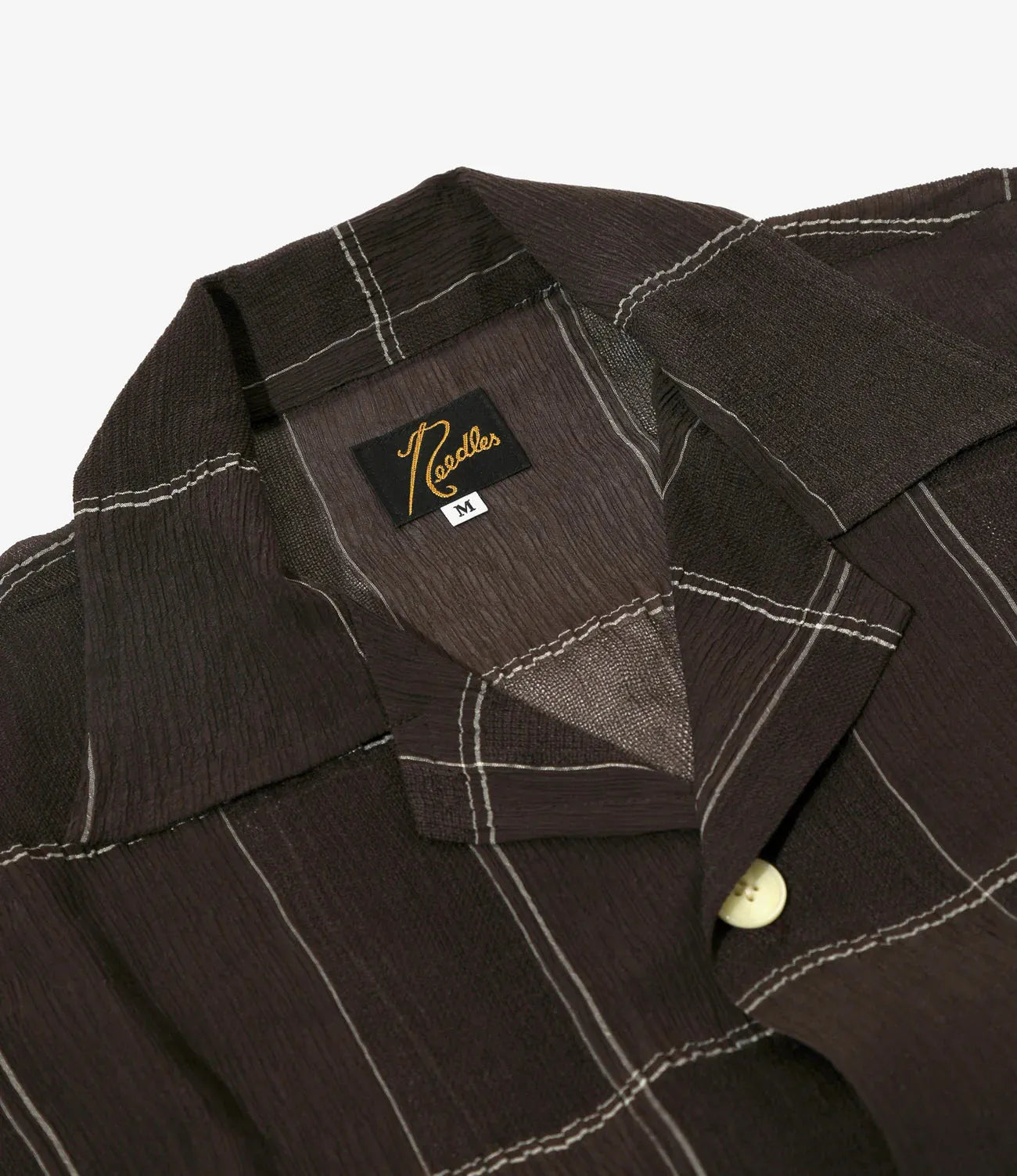Needles Cabana Shirt Cupra Crepe Plaid 襯衫