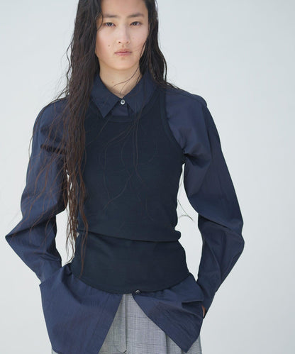 輕薄透視 new basic 《AIR》 SHEER SHIRTS 襯衫