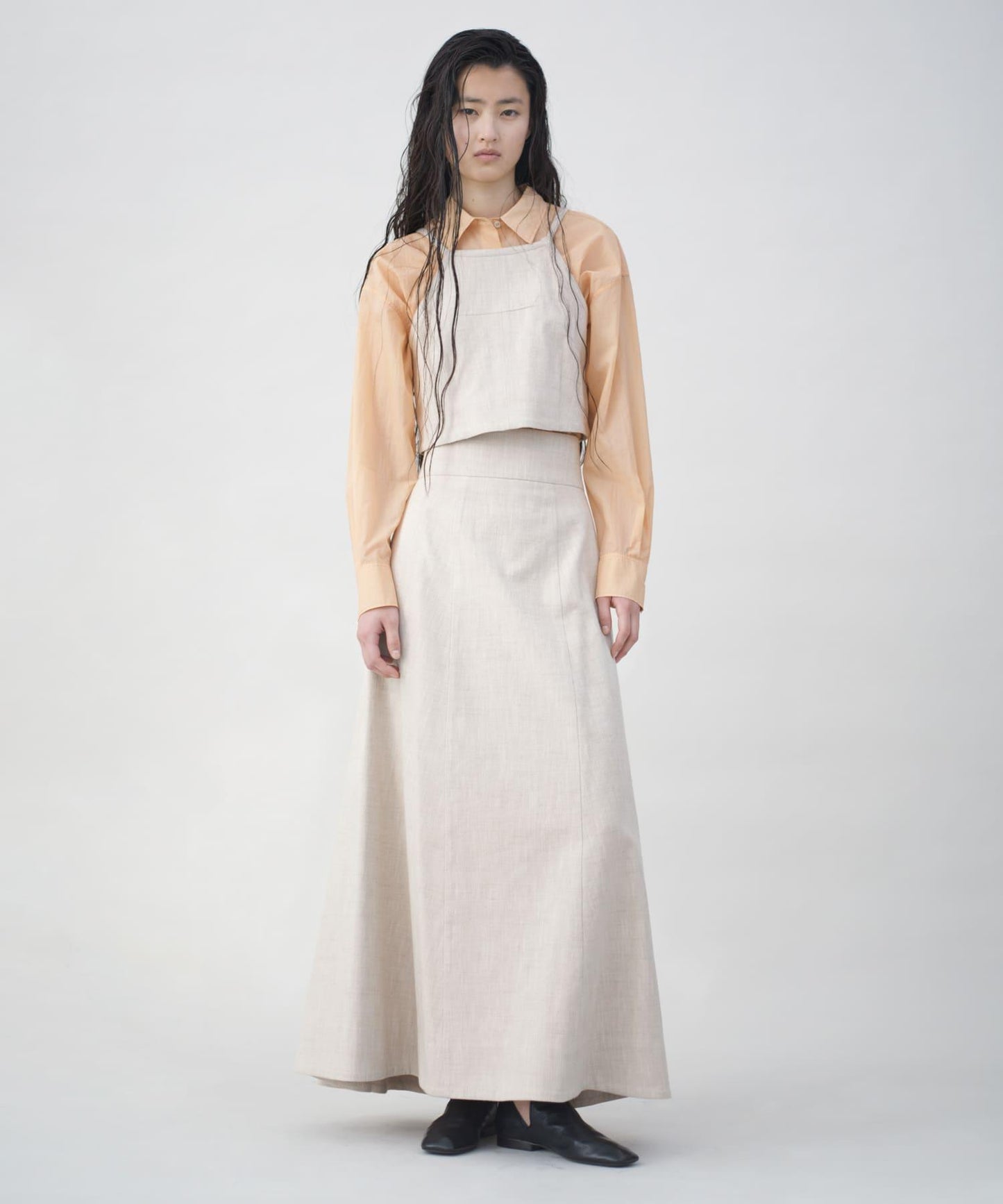 輕薄透視 new basic 《AIR》 SHEER SHIRTS 襯衫