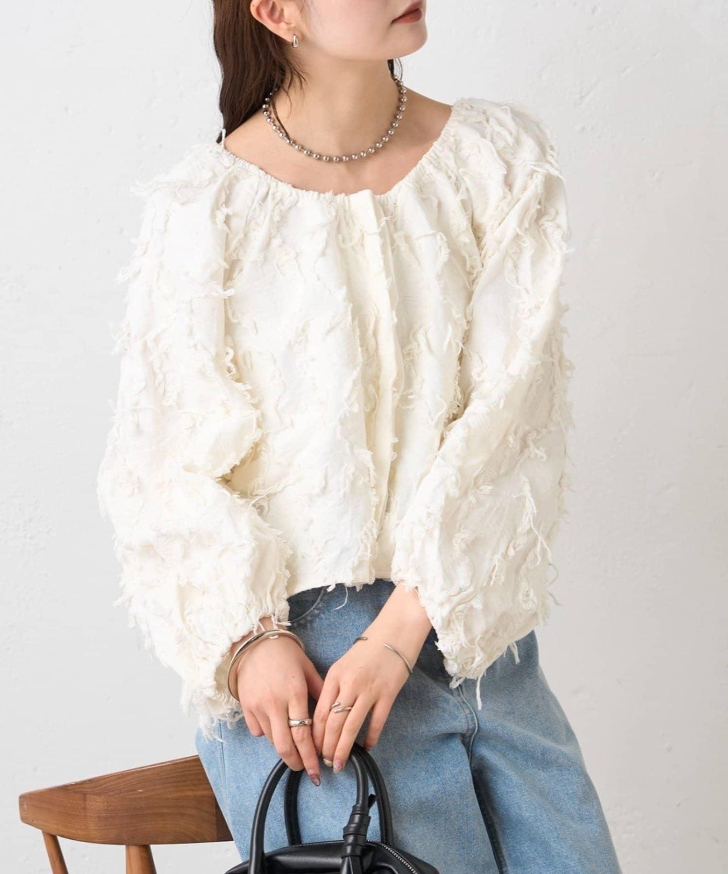 26SS 多穿法提花襯衫