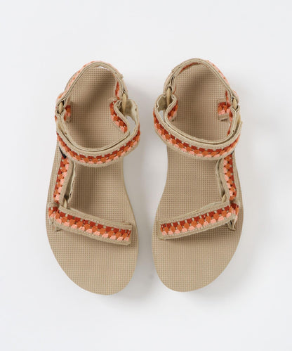 Teva EXCLUSIVE フラットフォーム ユニバーサル テッセラ 厚底設計 鞋款（網絡）