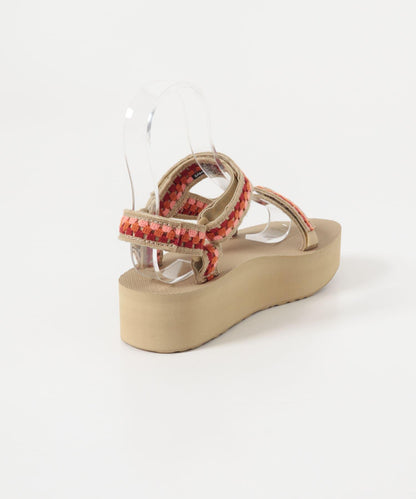 Teva EXCLUSIVE フラットフォーム ユニバーサル テッセラ 厚底設計 鞋款（網絡）