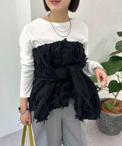 26SS 多穿法提花襯衫