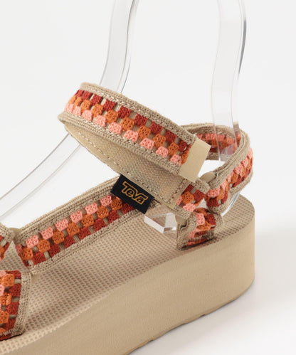 Teva EXCLUSIVE フラットフォーム ユニバーサル テッセラ 厚底設計 鞋款（網絡）