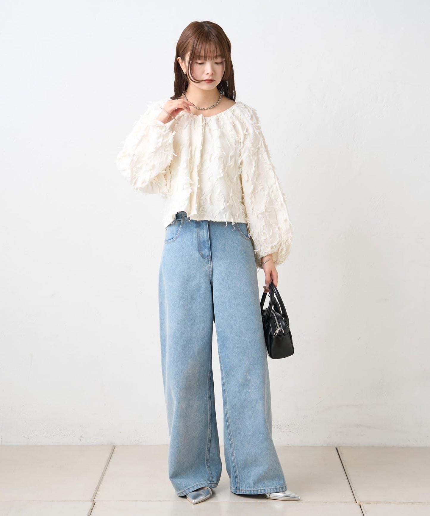 26SS 多穿法提花襯衫