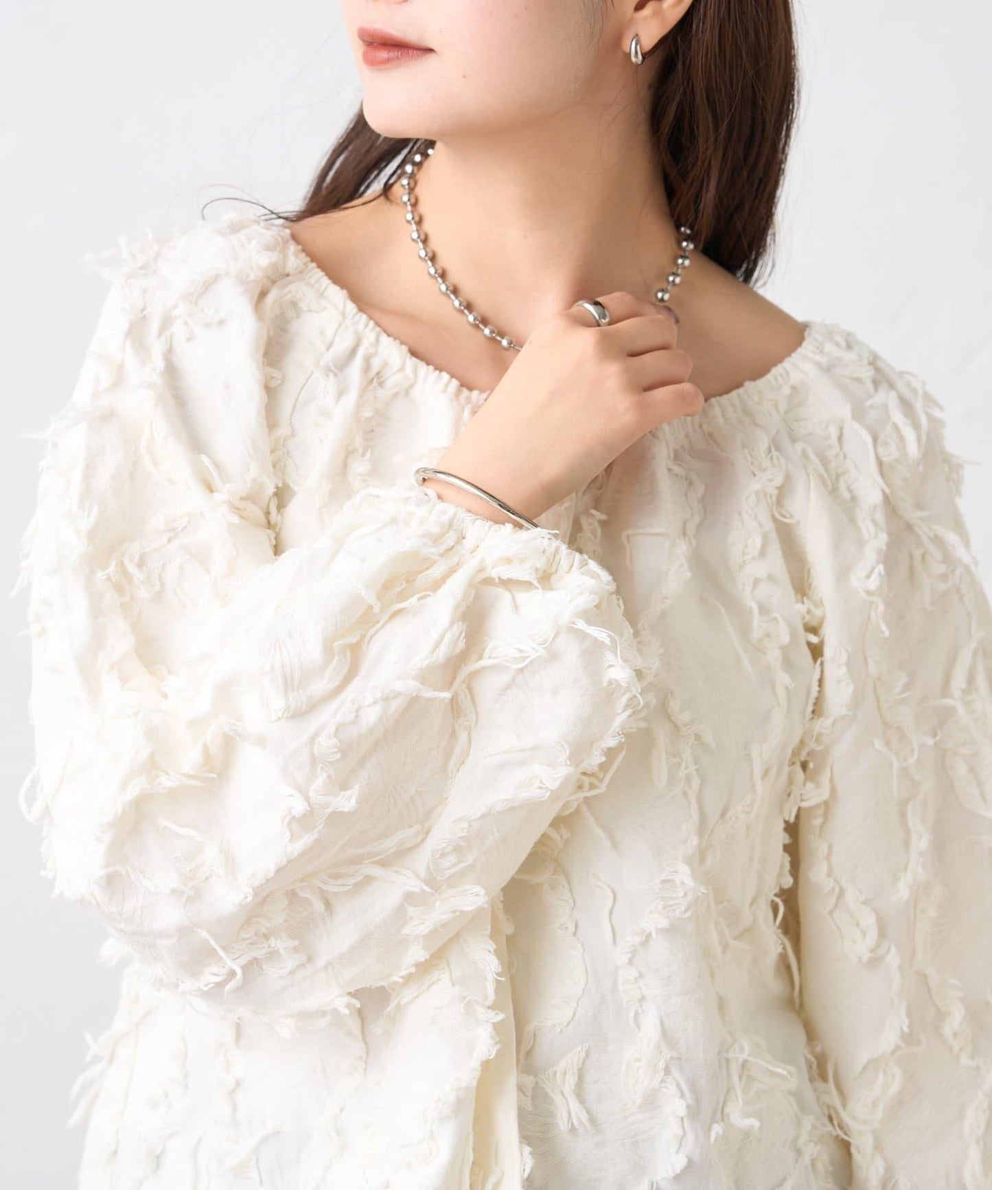 26SS 多穿法提花襯衫