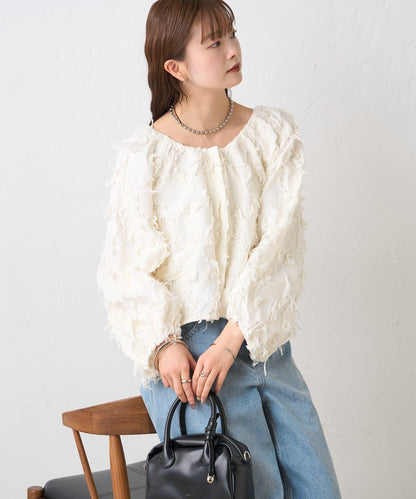 26SS 多穿法提花襯衫