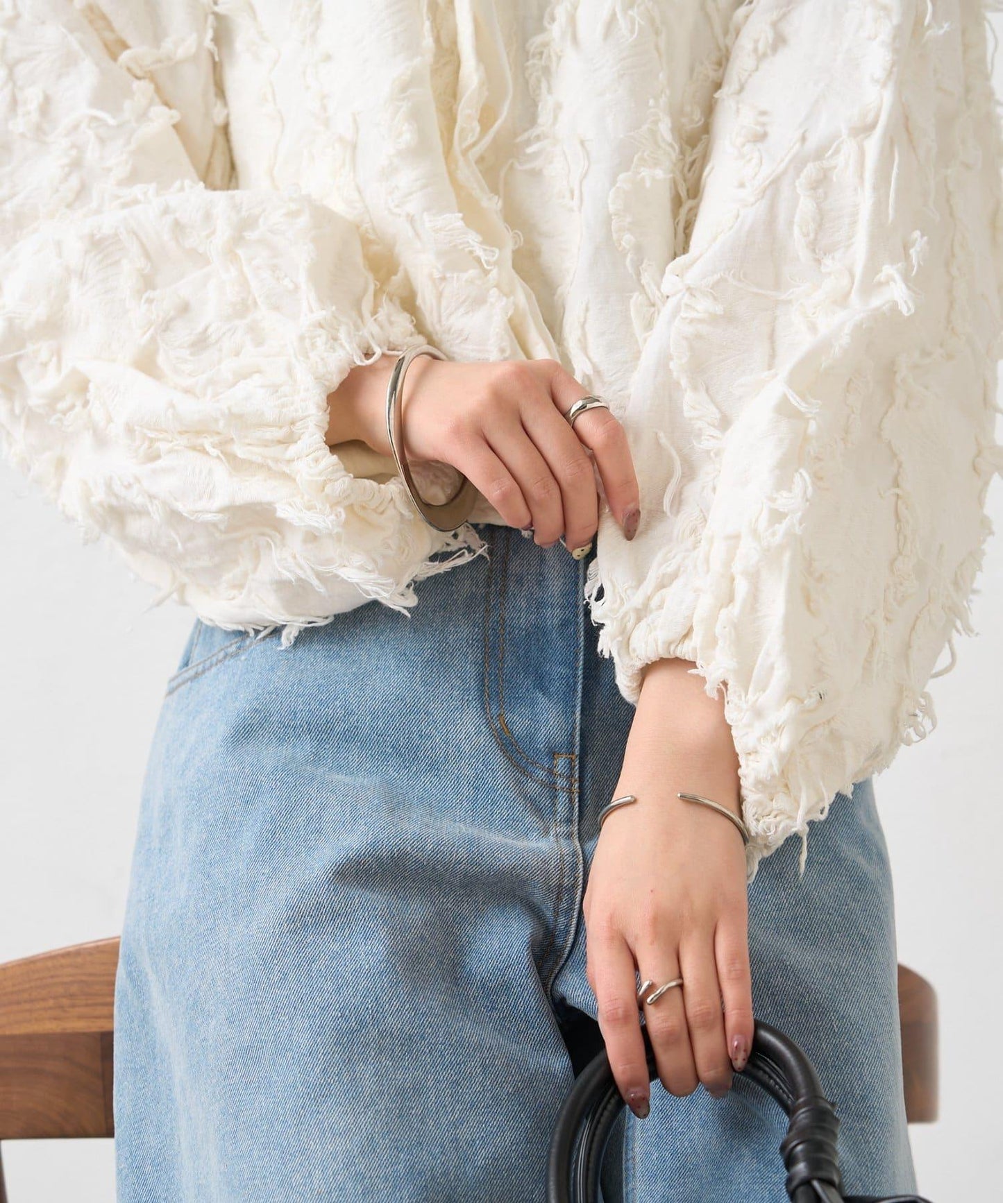 26SS 多穿法提花襯衫