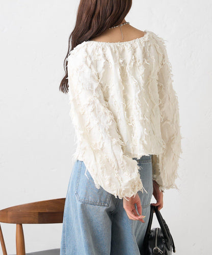 26SS 多穿法提花襯衫